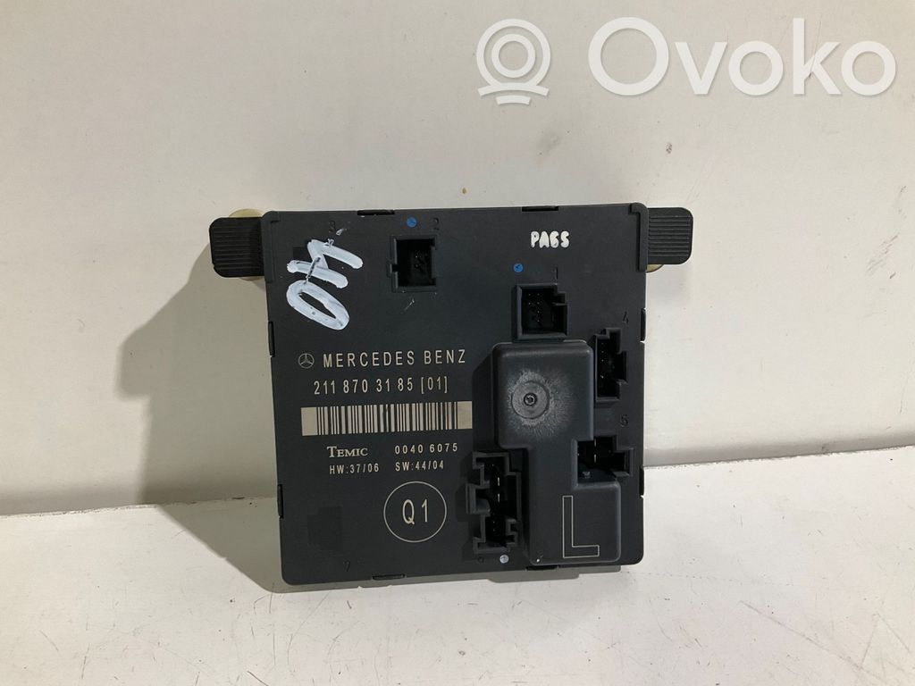 Mercedes-Benz E W211 Door control unit/module 