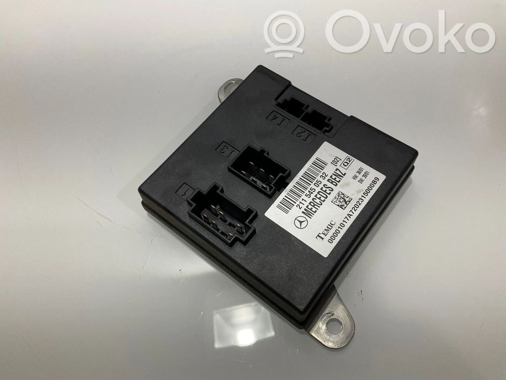 Mercedes-Benz E W211 Comfort/convenience module 