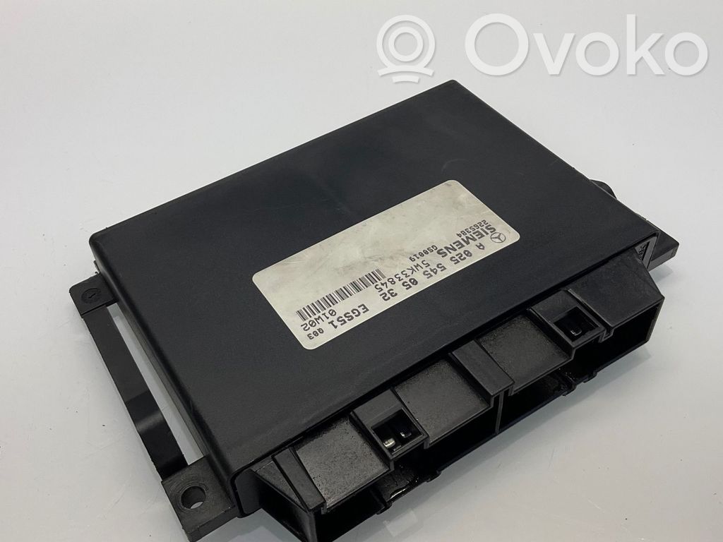 Sterownik / Moduł skrzyni biegów   A0255450532,EGS51Q03,2265384,0255450532,5WK33845