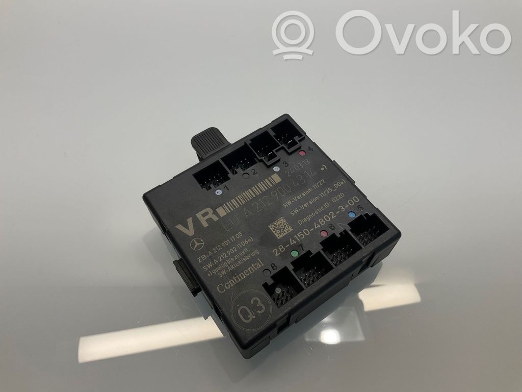 Mercedes-Benz E W212 Door control unit/module 