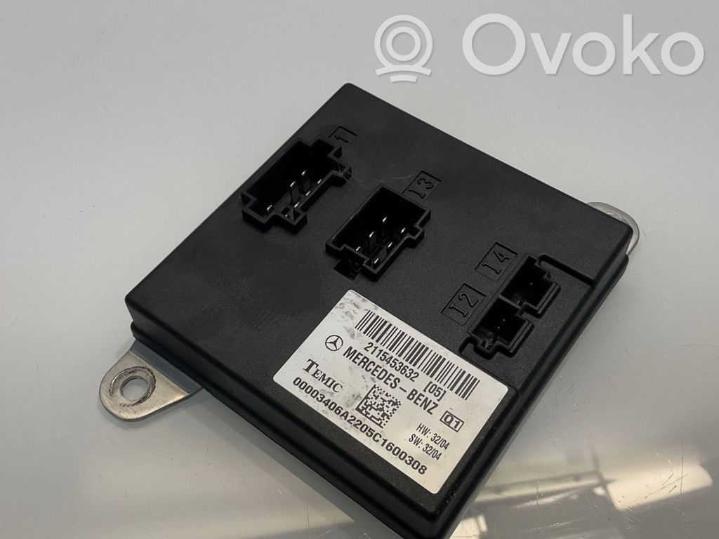 Mercedes-Benz E W211 Comfort/convenience module 