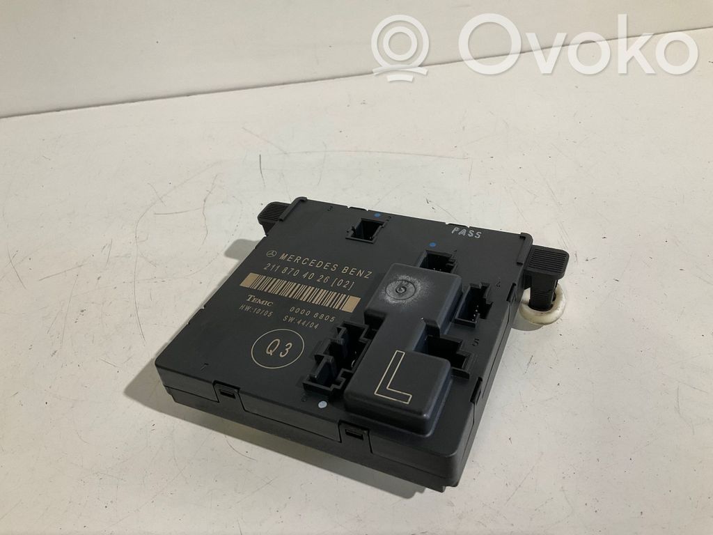 Mercedes-Benz E W211 Door control unit/module 