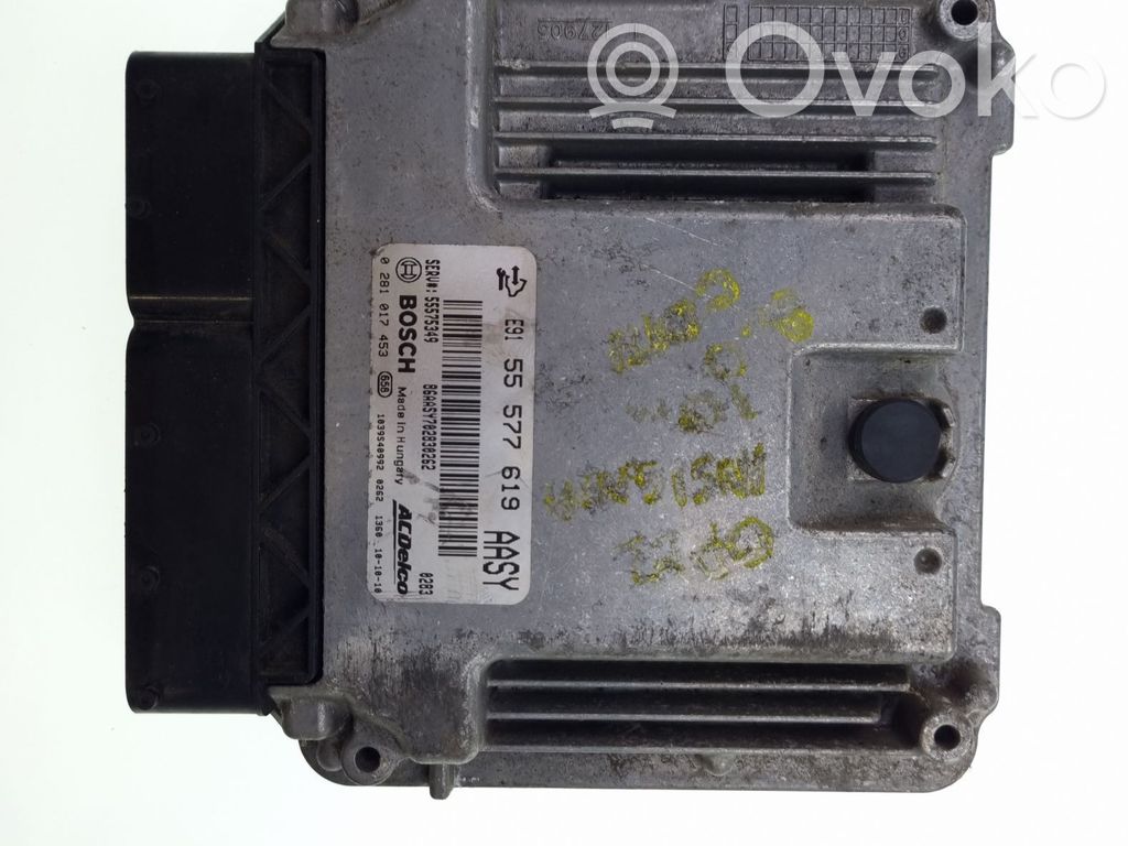 Engine control unit/module   55577619,0281017453