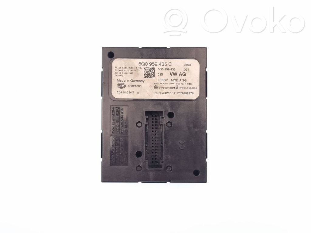 Skoda Fabia Mk2 (5J) Keyless (KESSY) go control unit/module 