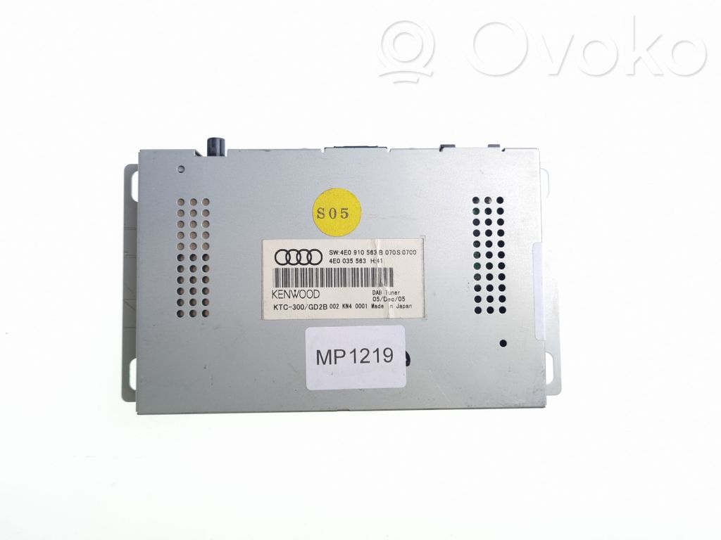 Audi A6 S6 C6 4F Amplificateur d'antenne 