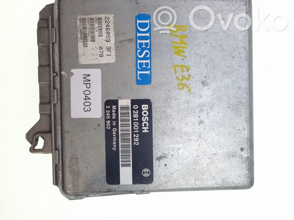 Engine control unit/module   2246059,0281001292,2245902