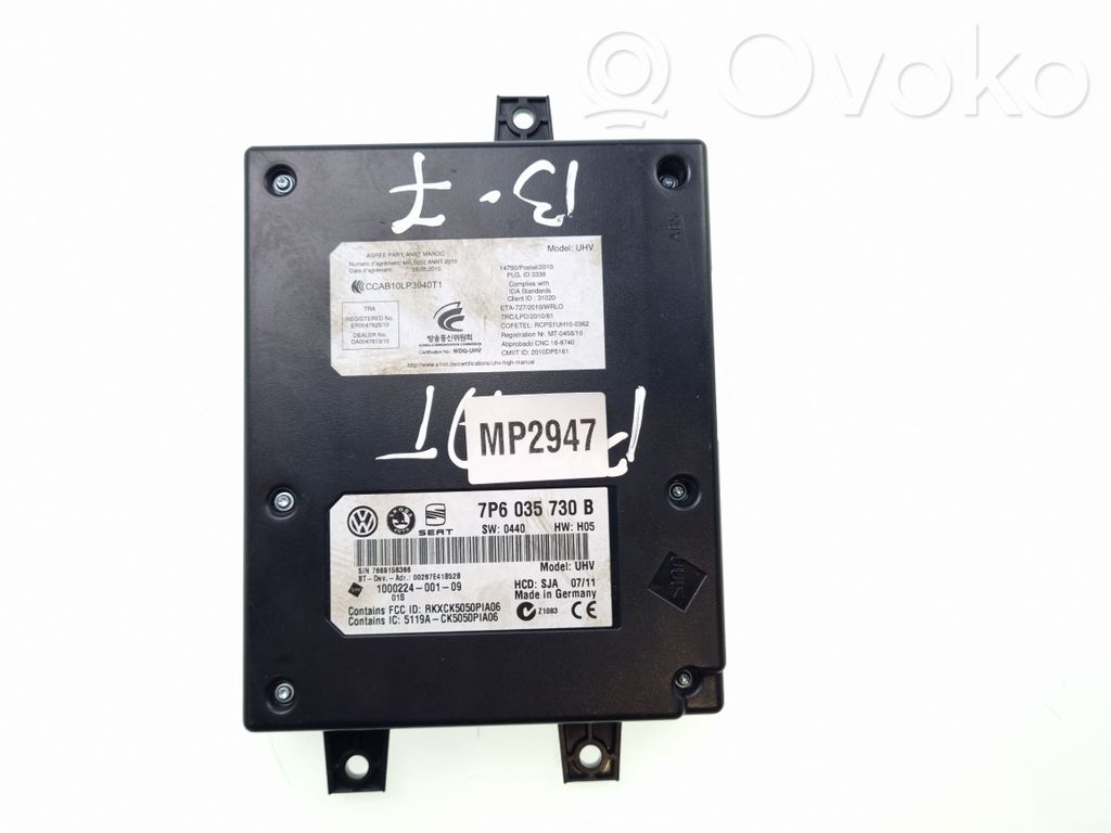 Volkswagen PASSAT B7 Bluetooth control unit module 