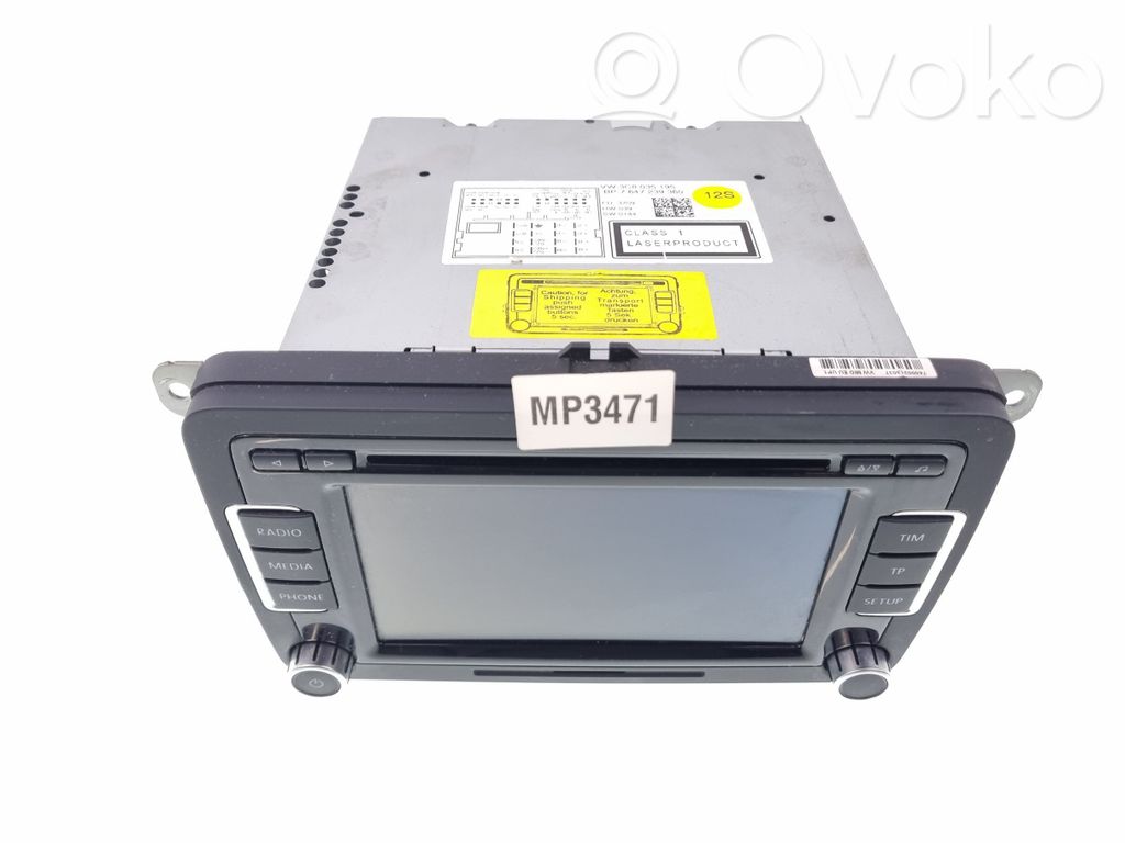 Volkswagen Tiguan Radio/CD/DVD/GPS head unit 