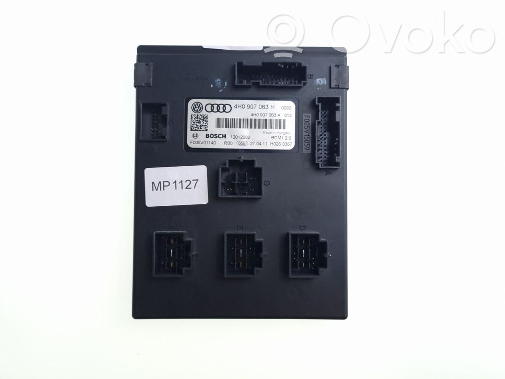 Audi A6 S6 C7 4G Comfort/convenience module 
