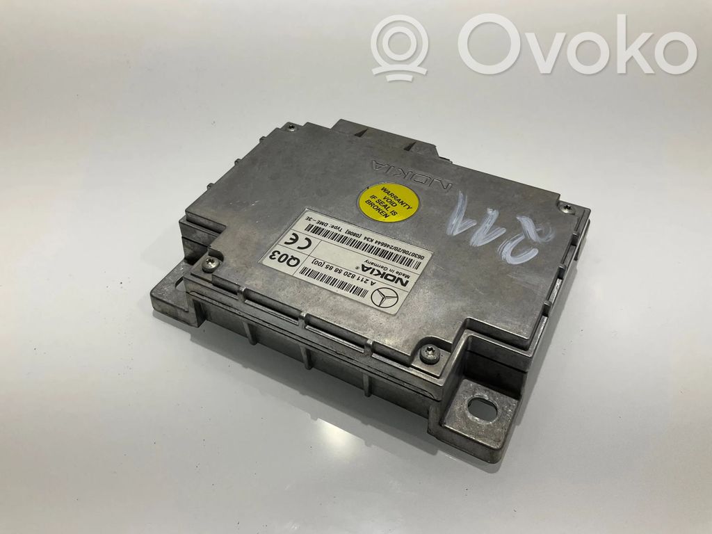 Mercedes-Benz E W211 Phone control unit/module 