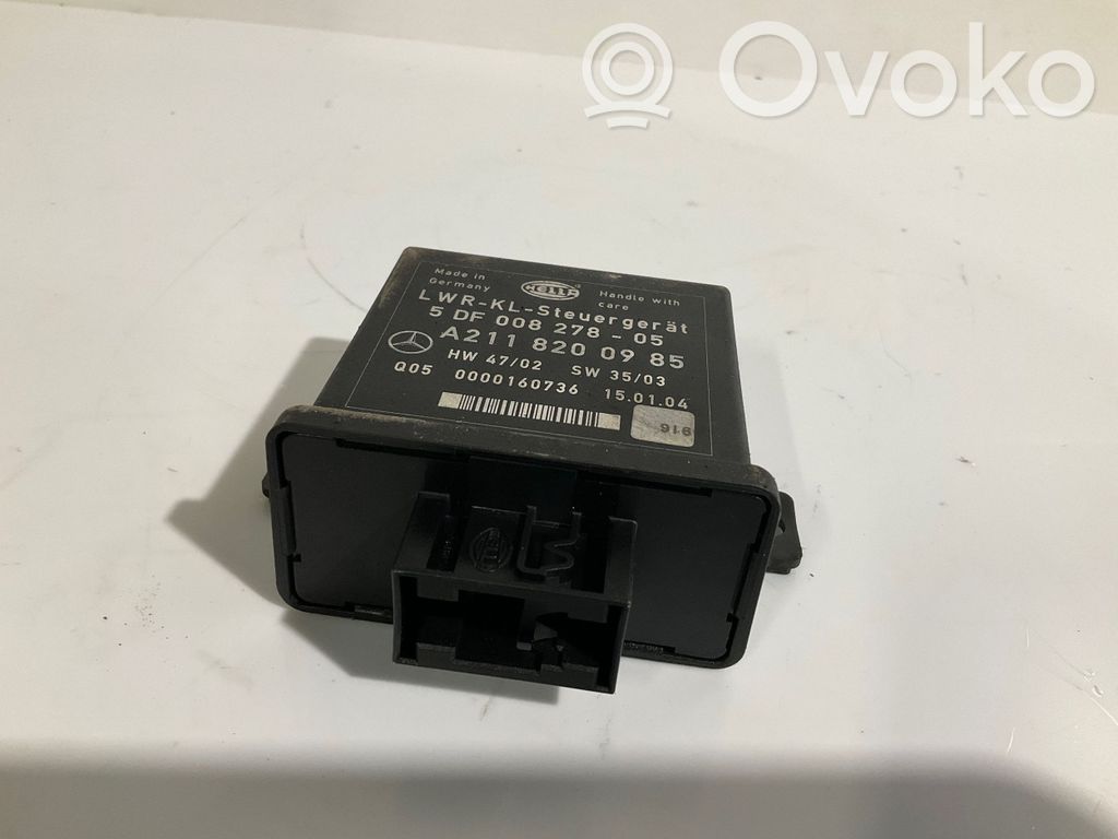 Mercedes-Benz E W211 Light module LCM 
