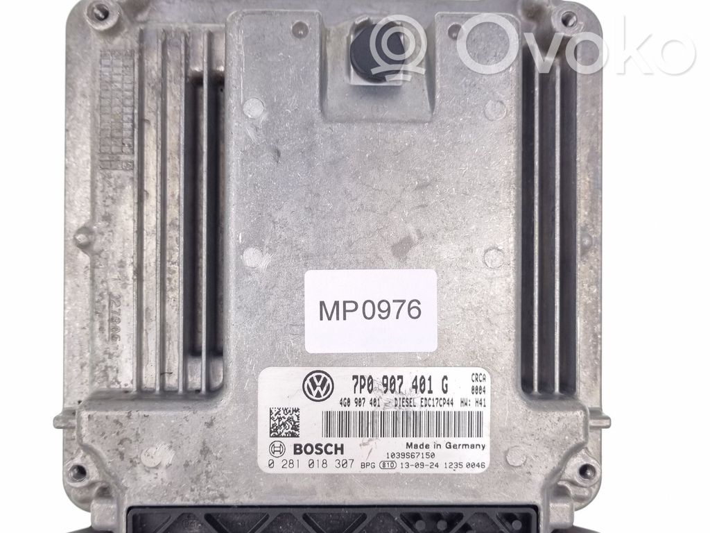 Volkswagen Touareg II Engine control unit/module 