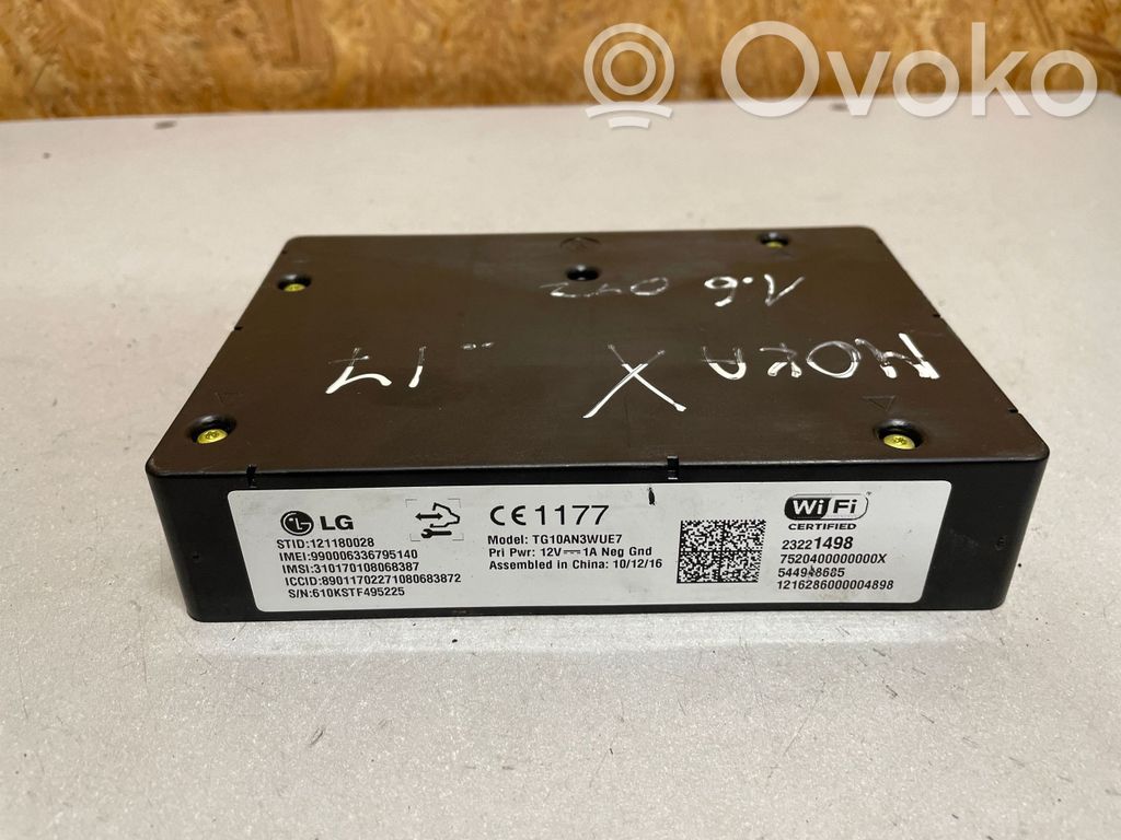 Opel Mokka X Other control units/modules 