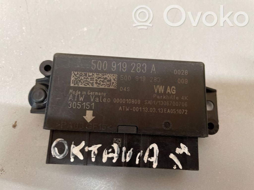 Skoda Octavia Mk3 (5E) Parking PDC control unit/module 