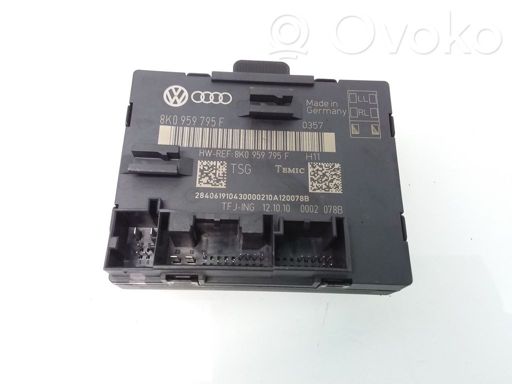 Audi A4 S4 B8 8K Door control unit/module 