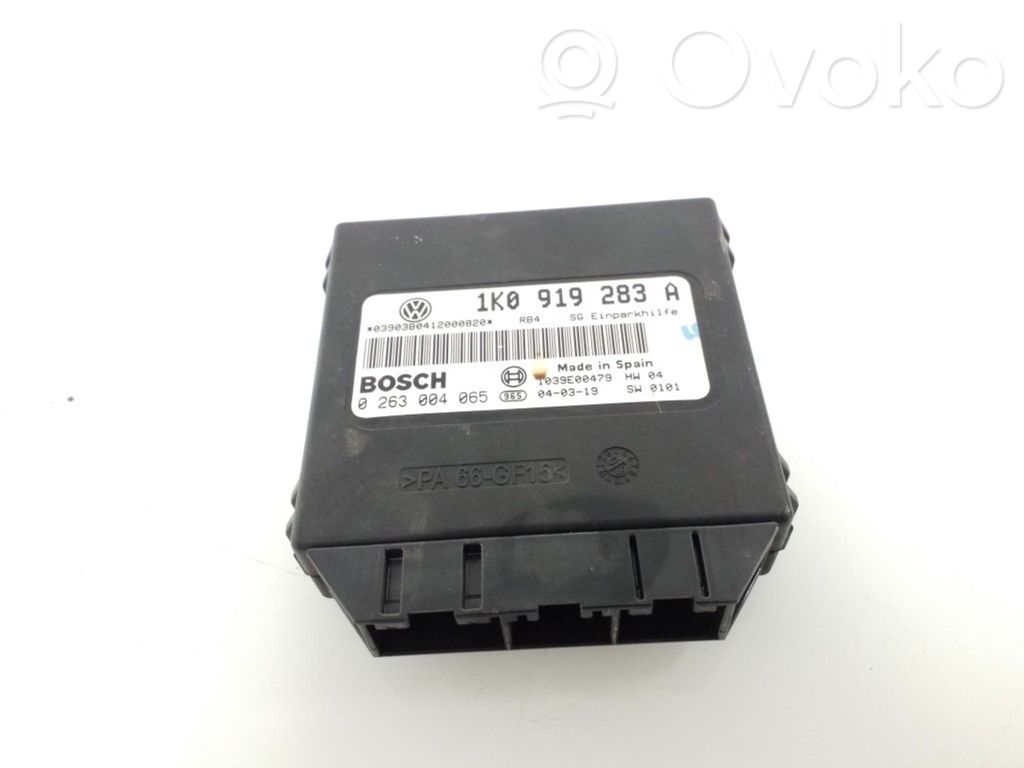 Volkswagen Touran I Parking PDC control unit/module 
