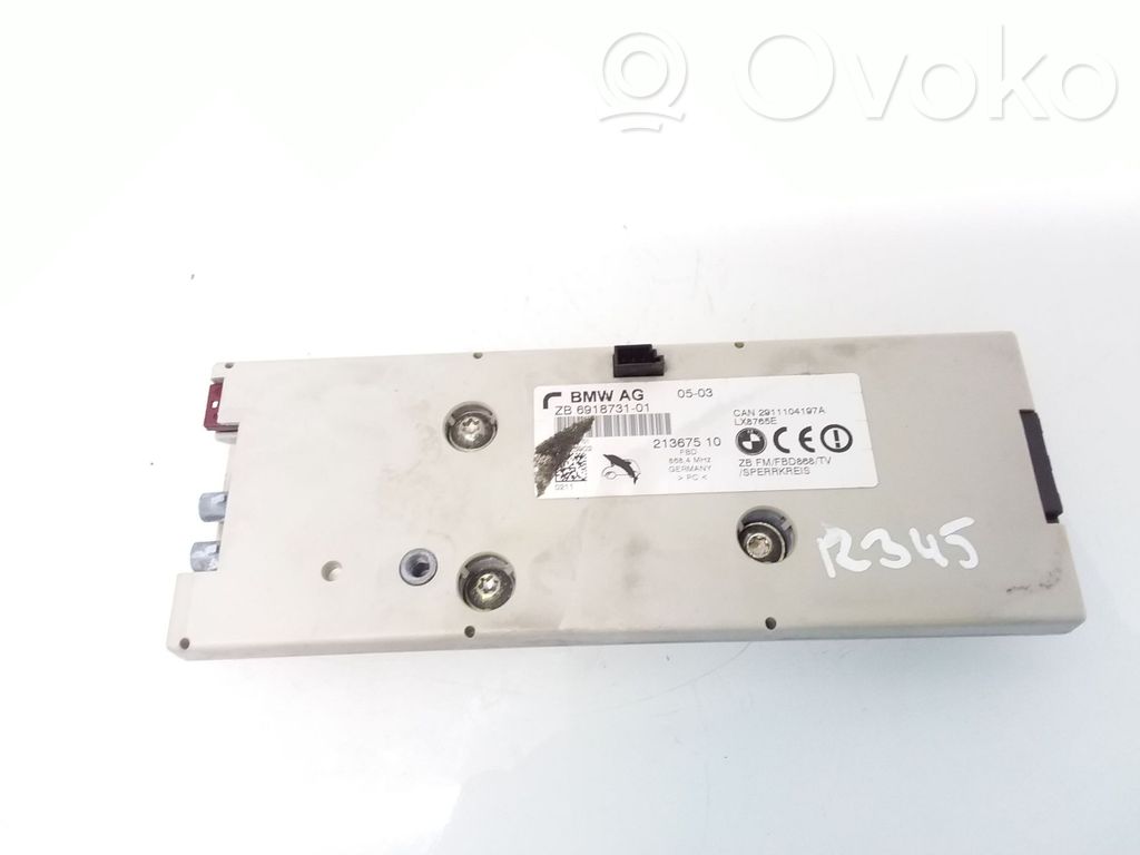 BMW 7 E65 E66 Antenos stiprintuvas 