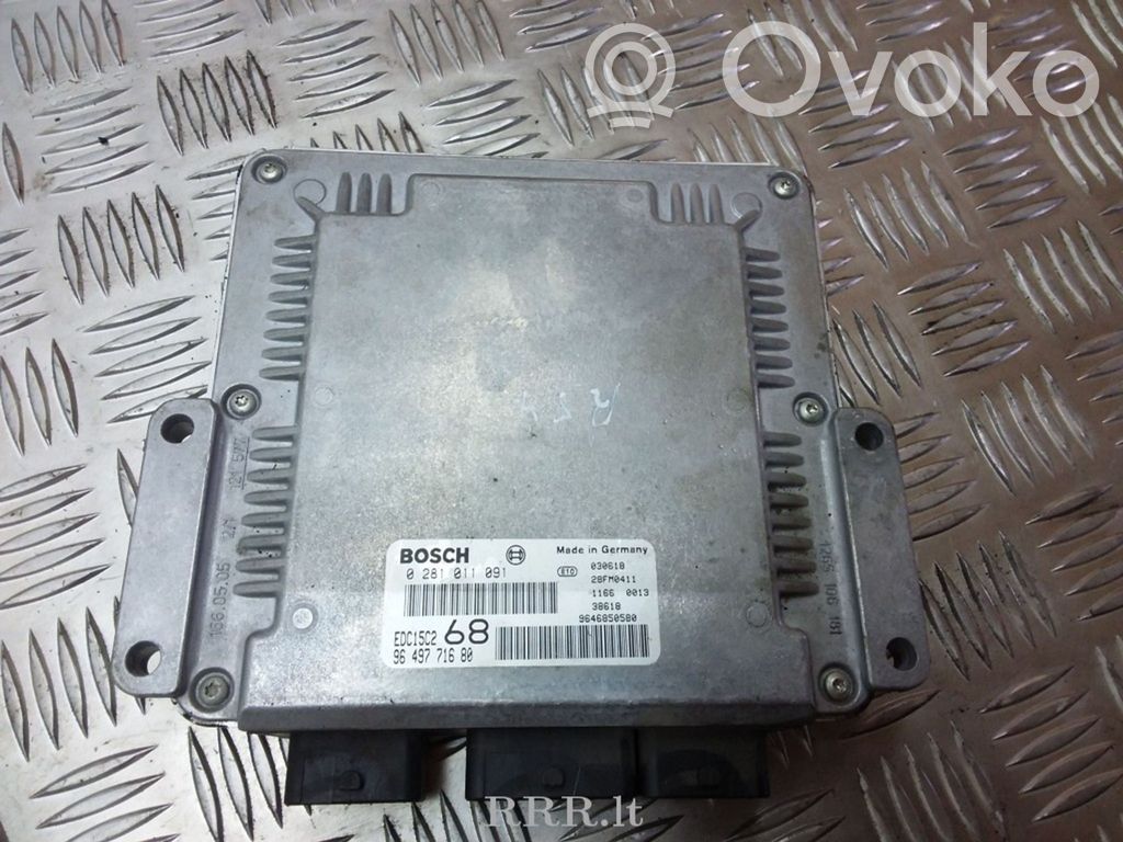 Citroen C5 Engine control unit/module 