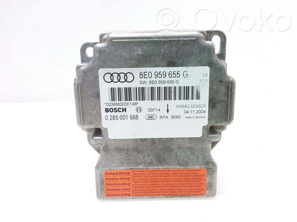 Audi A4 S4 B7 8E 8H Airbag control unit/module 