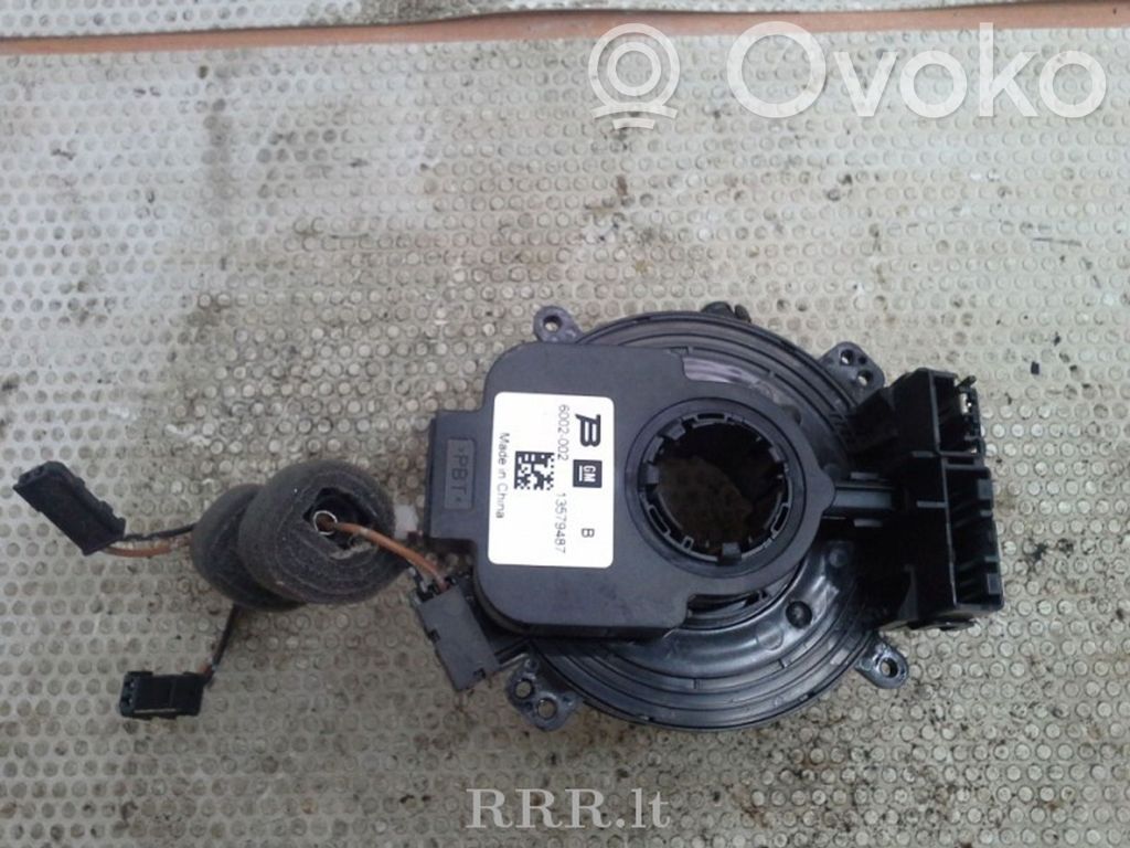 Opel Astra J Airbag slip ring squib (SRS ring) 