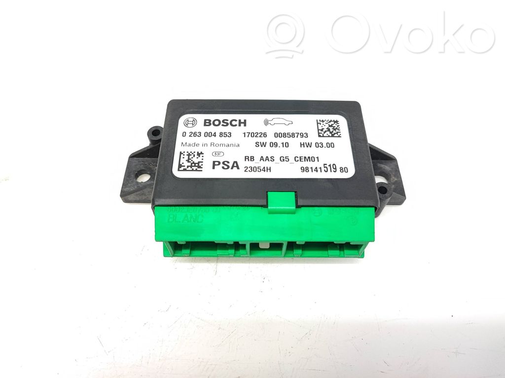 Toyota Proace Parking PDC control unit/module 