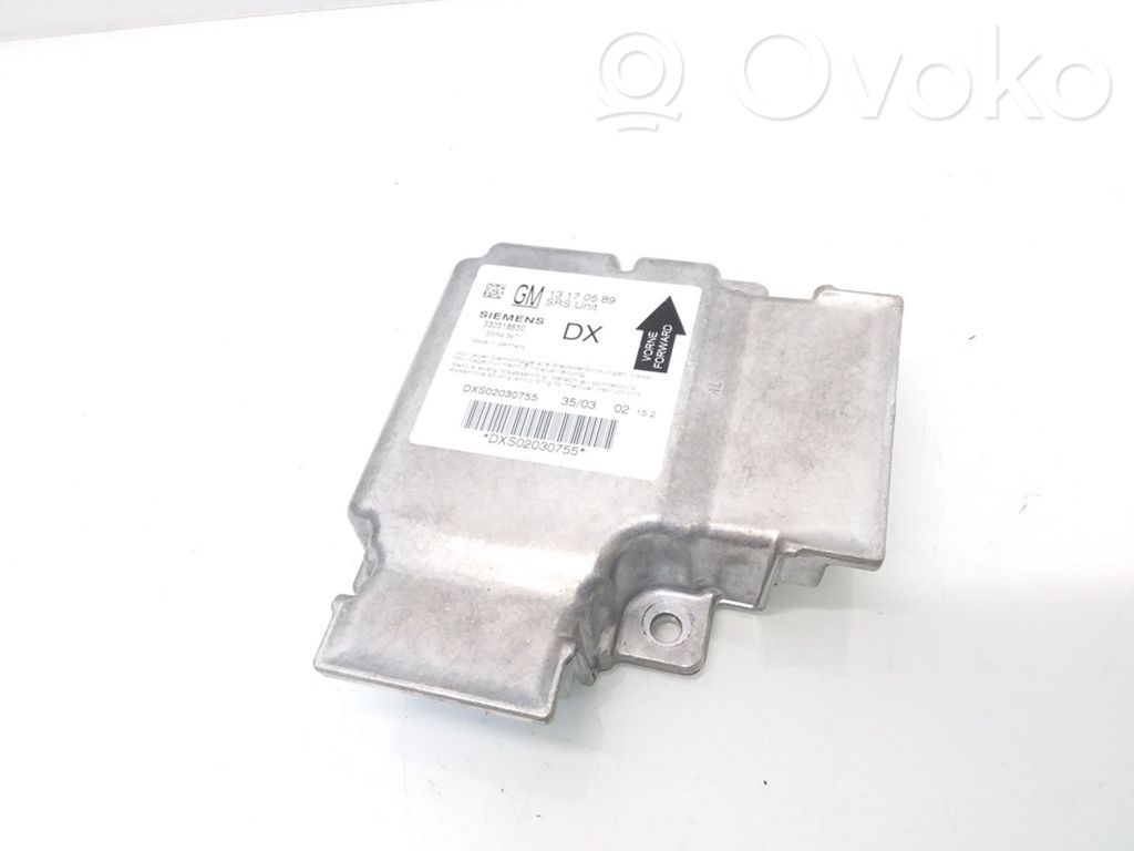 Opel Signum Airbag control unit/module 