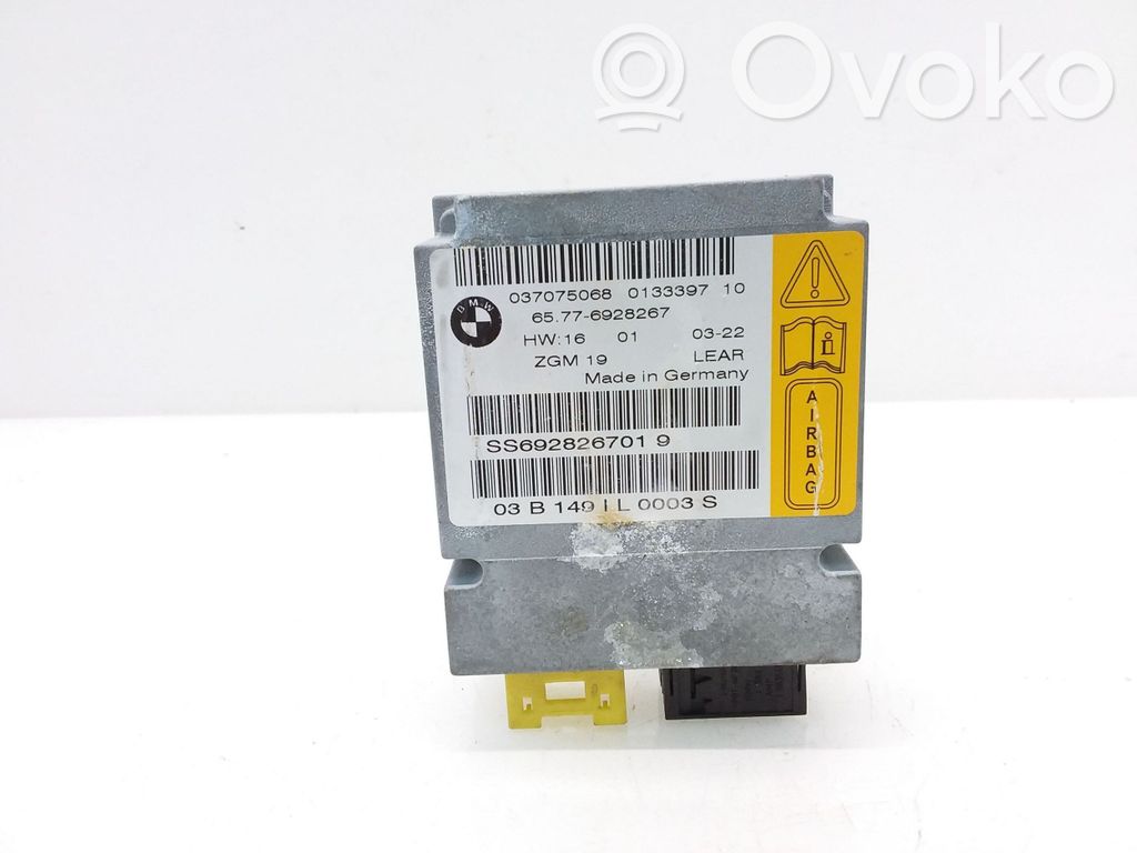 BMW 7 E65 E66 Airbag control unit/module 