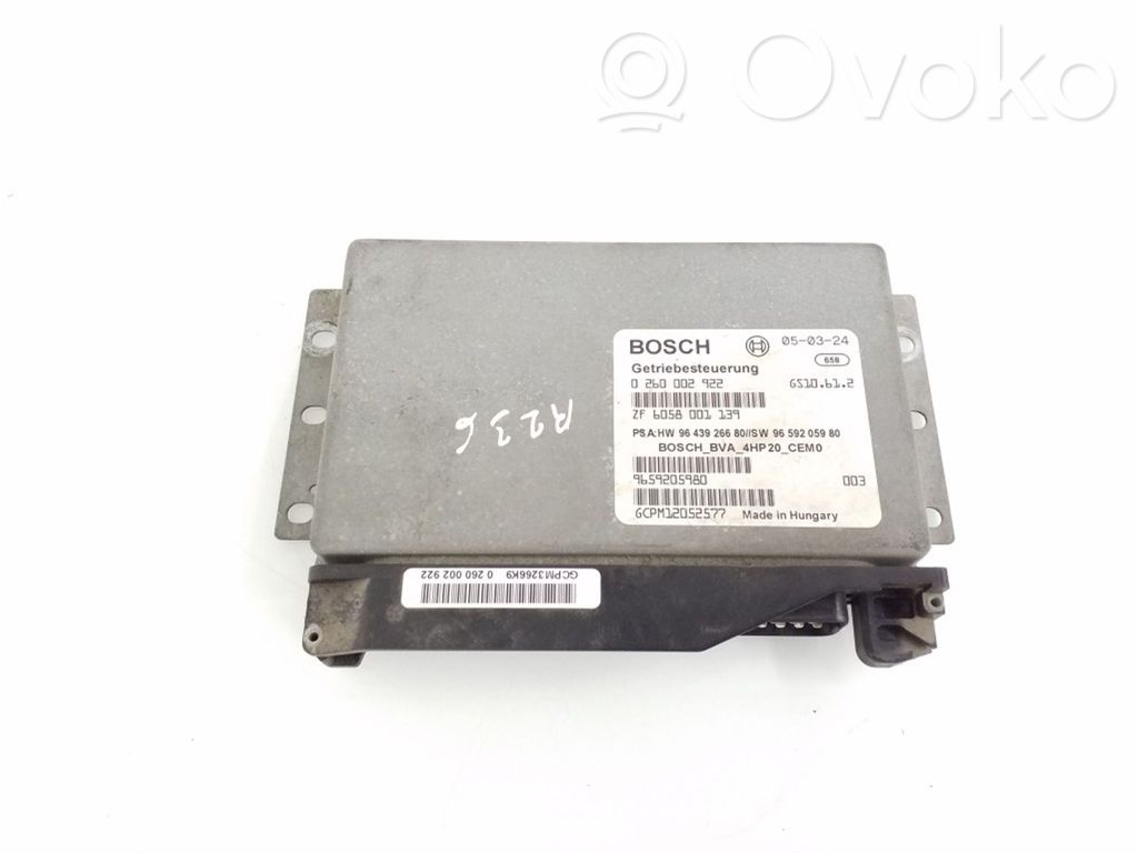 Citroen C5 Gearbox control unit/module 