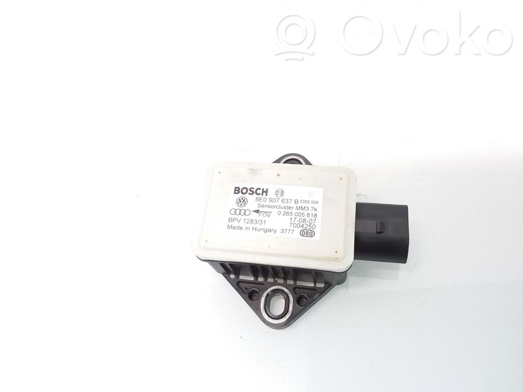 Audi A4 S4 B7 8E 8H ESP acceleration yaw rate sensor 