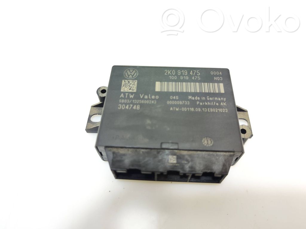 Volkswagen Caddy Parking PDC control unit/module 