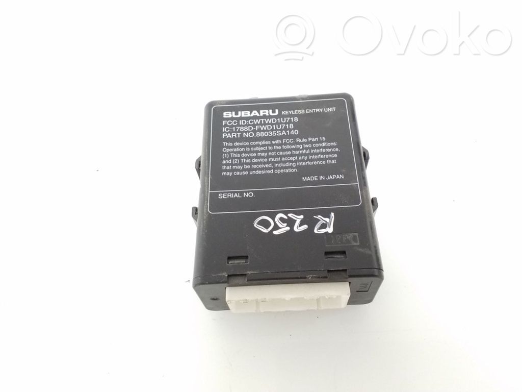 Subaru Forester SG Other control units/modules 