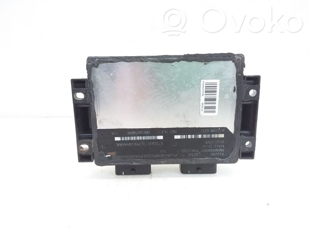 Citroen Berlingo Engine control unit/module 