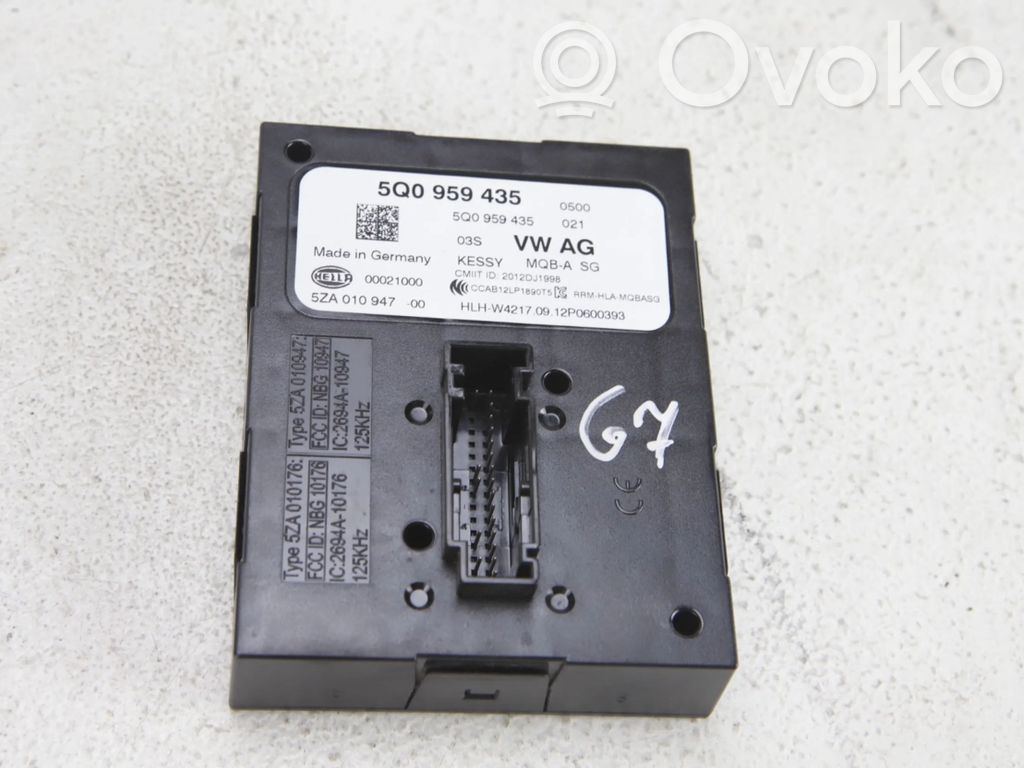 Volkswagen Golf VII Keyless (KESSY) go control unit/module 