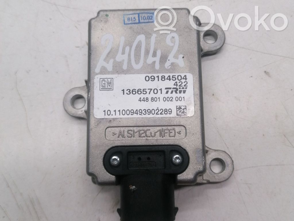 Opel Vectra C ESP acceleration yaw rate sensor 