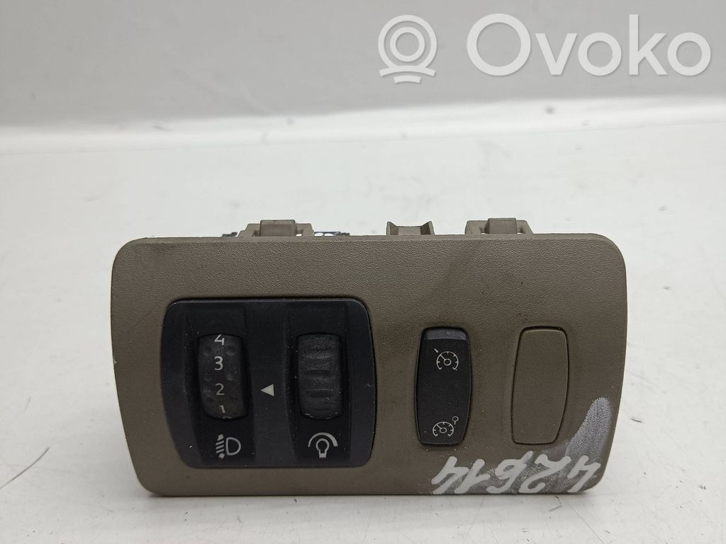 Renault Clio III Headlight level height control switch 