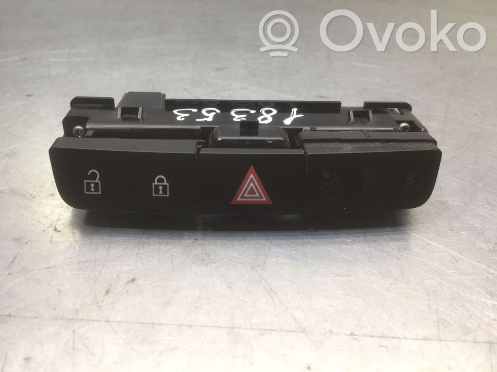 Opel Insignia A Hazard light switch 