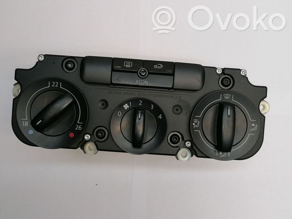 Volkswagen Golf V Climate control unit 