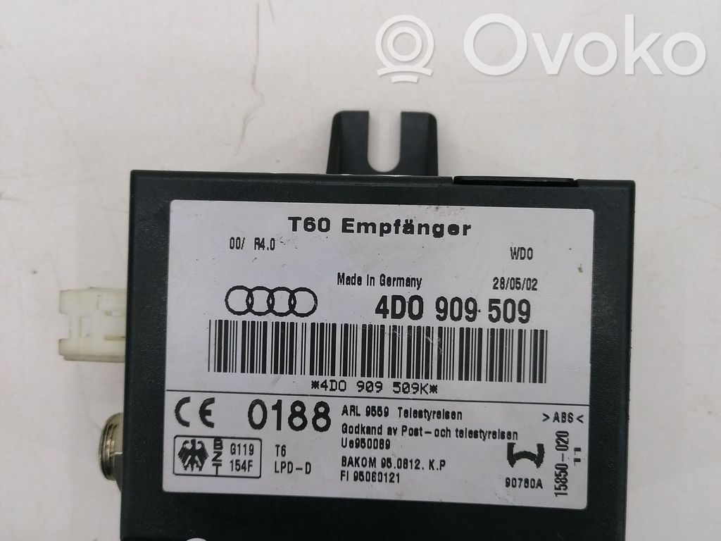 Audi A6 S6 C5 4B Auxiliary heating control unit/module 