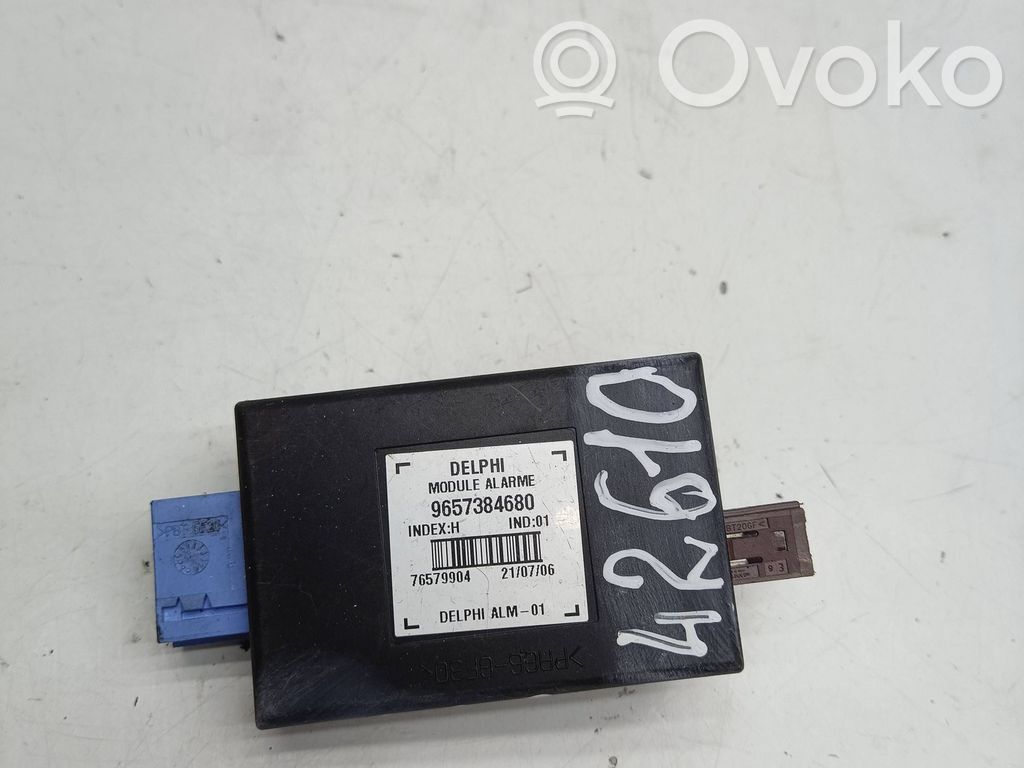 Peugeot 407 Alarm control unit/module 