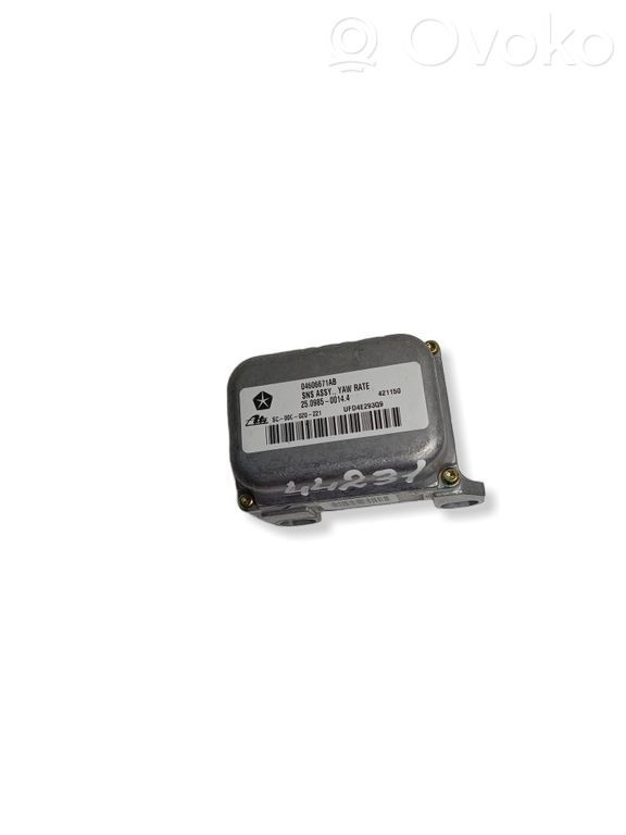Chrysler 300 - 300C Sensor ESP de aceleración de frecuencia del intermitente 