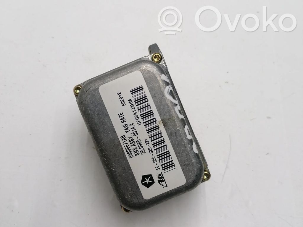 Chrysler 300 - 300C Sensor ESP de aceleración de frecuencia del intermitente 