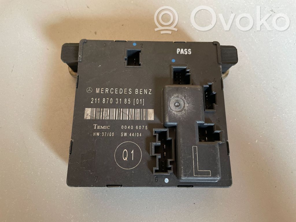 Mercedes-Benz E W211 Door control unit/module 