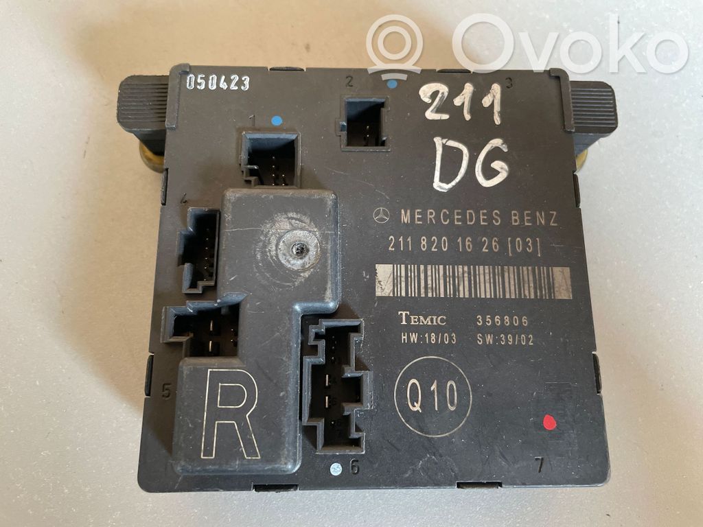 Mercedes-Benz E W211 Door control unit/module 