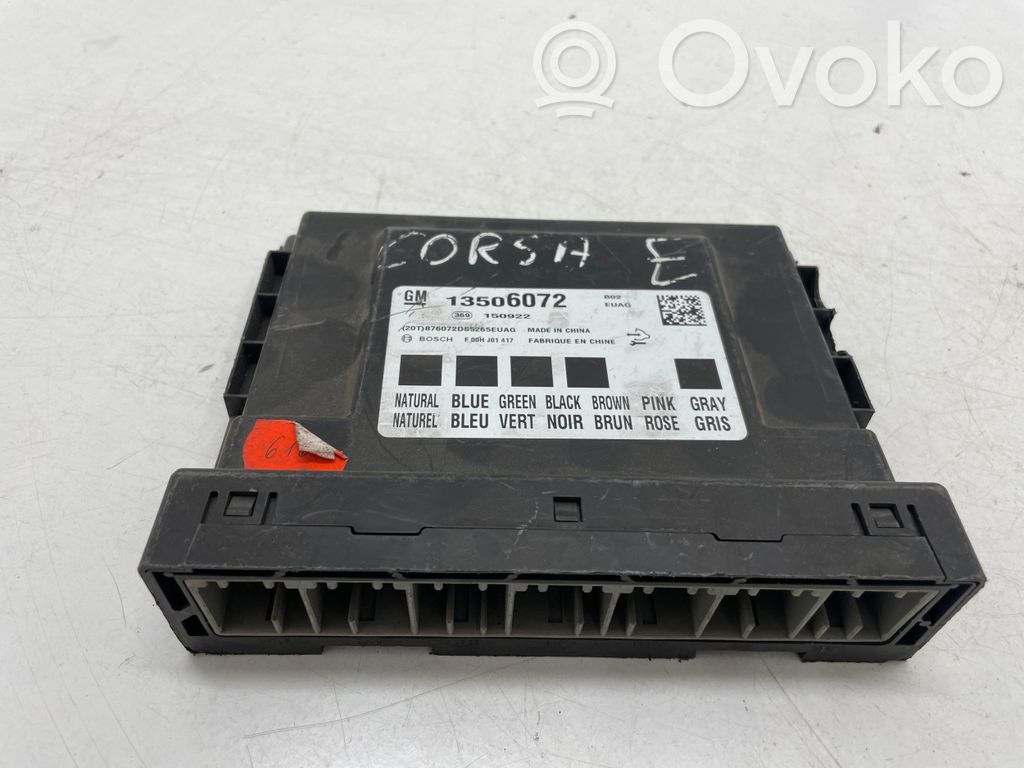 Opel Corsa E Other control units/modules 