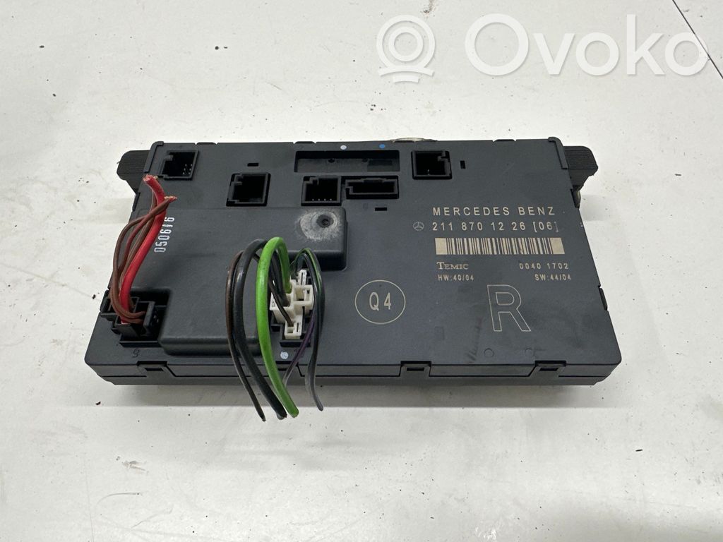 Mercedes-Benz E W211 Door control unit/module 