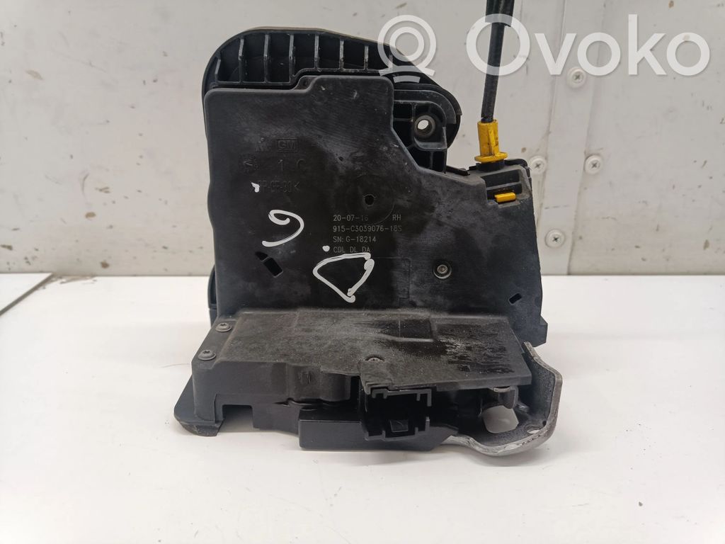 Opel Astra K Serratura portiera posteriore 