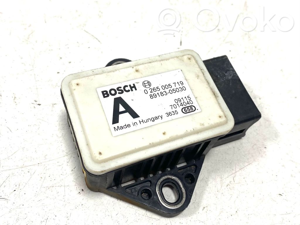Toyota Avensis T270 ESP acceleration yaw rate sensor 