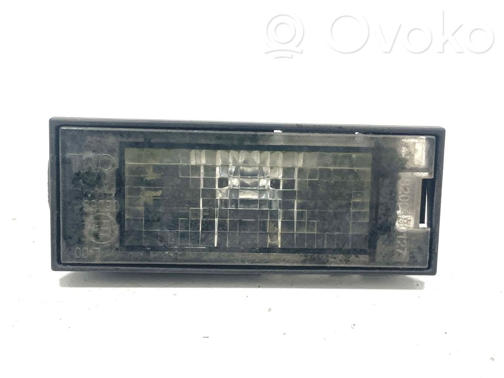 Renault Megane III Number plate light 
