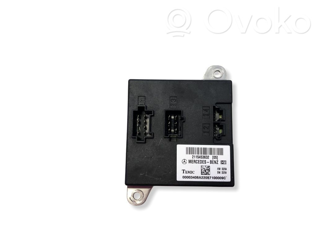 Mercedes-Benz E W211 Comfort/convenience module 