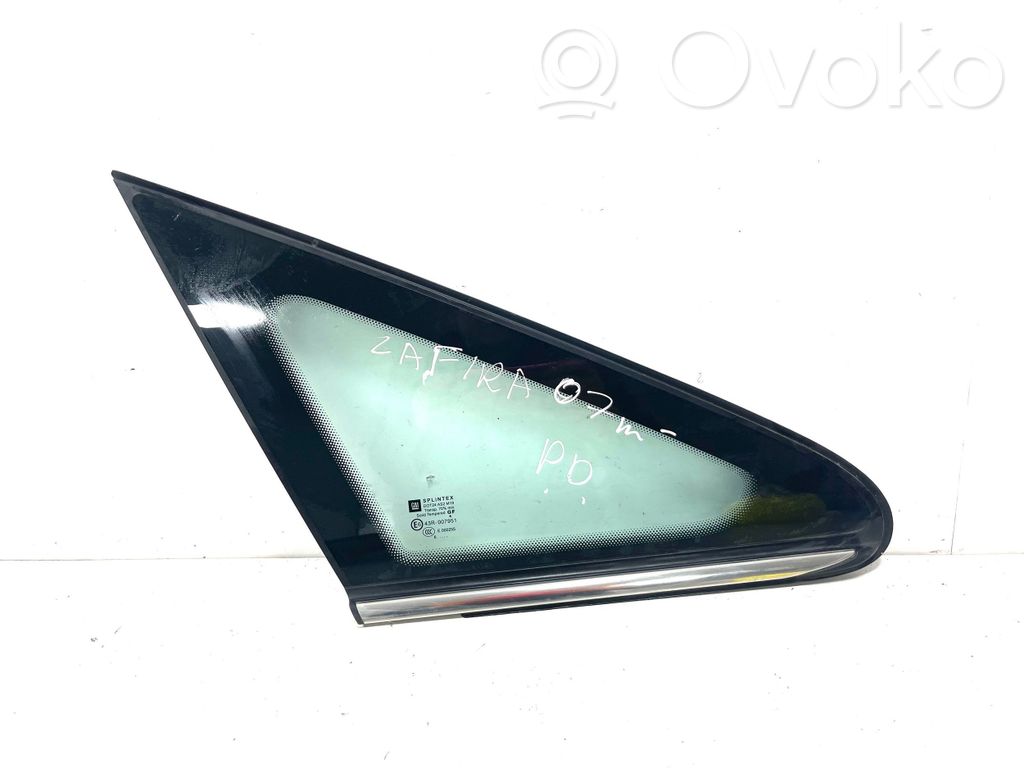 Opel Zafira B Front triangle window/glass 